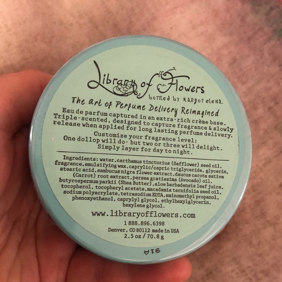 Library of Flowers by Margot elena perfumed Creme delight 2.5oz in Arboretum - Picture 3 of 4